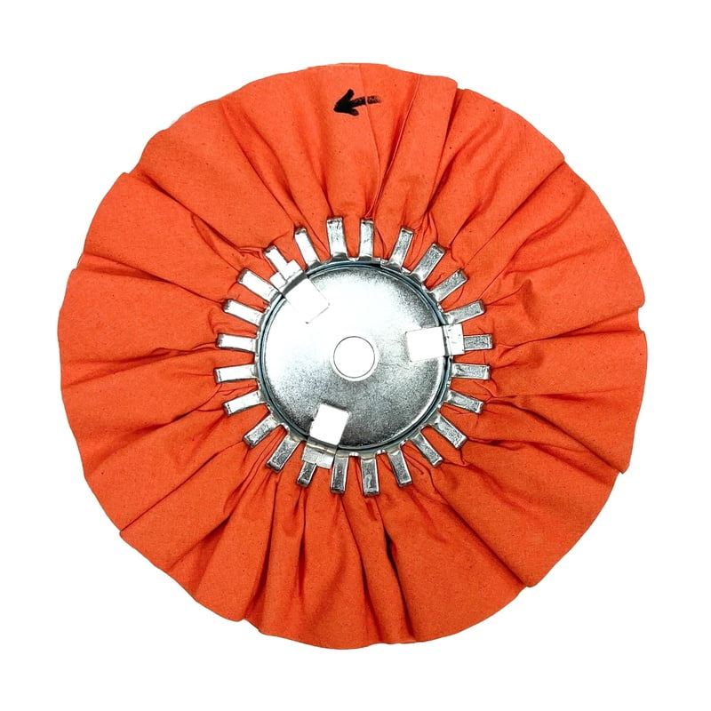 Roue polissage Orange 9''