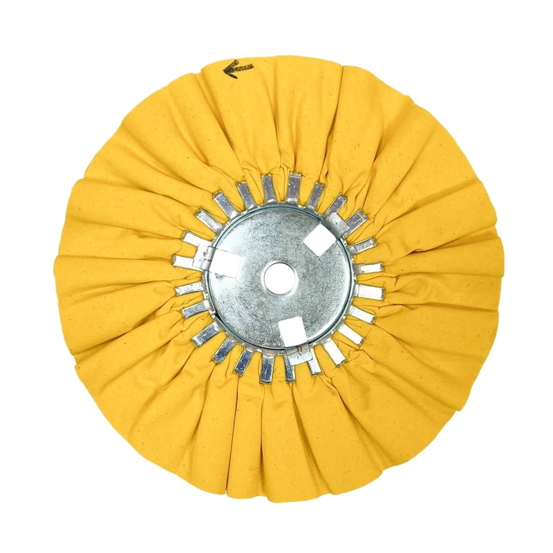 Roue polissage Jaune 9''