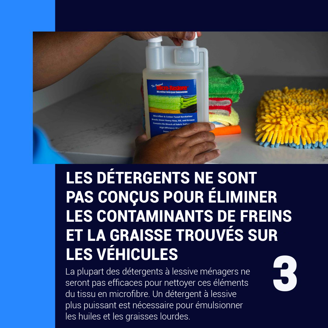 Détergent pour microfibre concentré