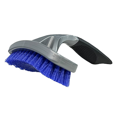 Brosse courbée deluxe pour pneus