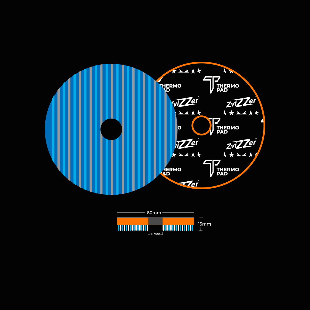 Zvizzer Pad Thermo Hybrid Wool Cut 3po